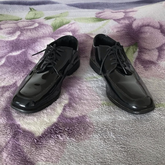 Jim’s Formal Wear Black Dunbar Shoe - Picture 3 of 10